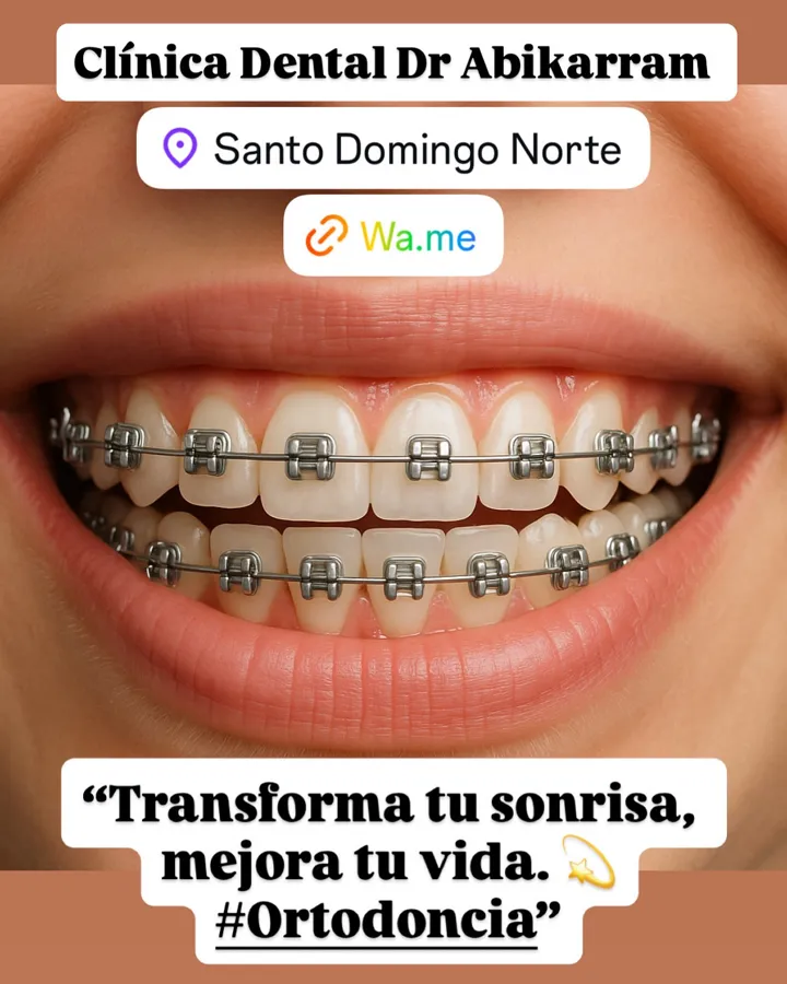 Ortodoncia con brackets